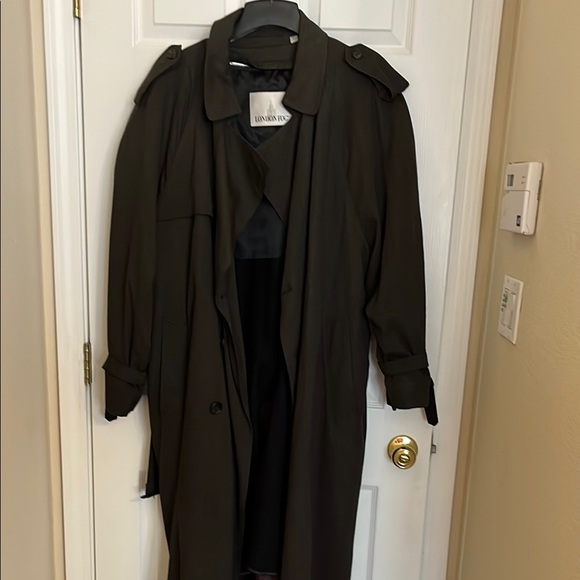 London Fog Other - Men’s London Fog Dark Olive Trench Coat